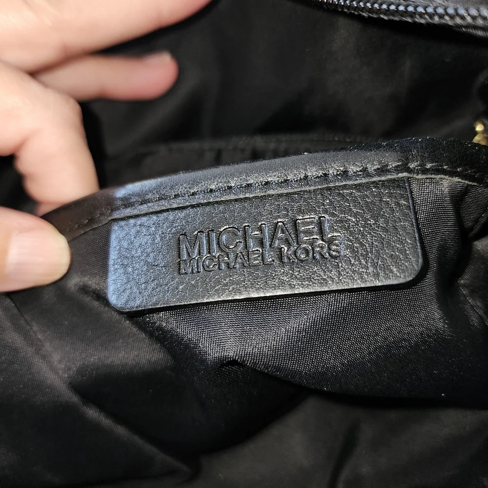 Used Michael Kors Nylon‎ Black tote